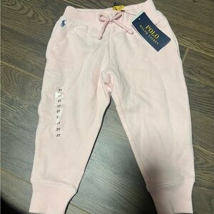Polo by Ralph Lauren Light Pink Kids Sweatpants